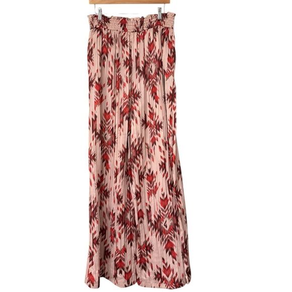 L’Agence Lyra Smocked Waist Wide Leg Pants Size XL - Picture 7 of 10